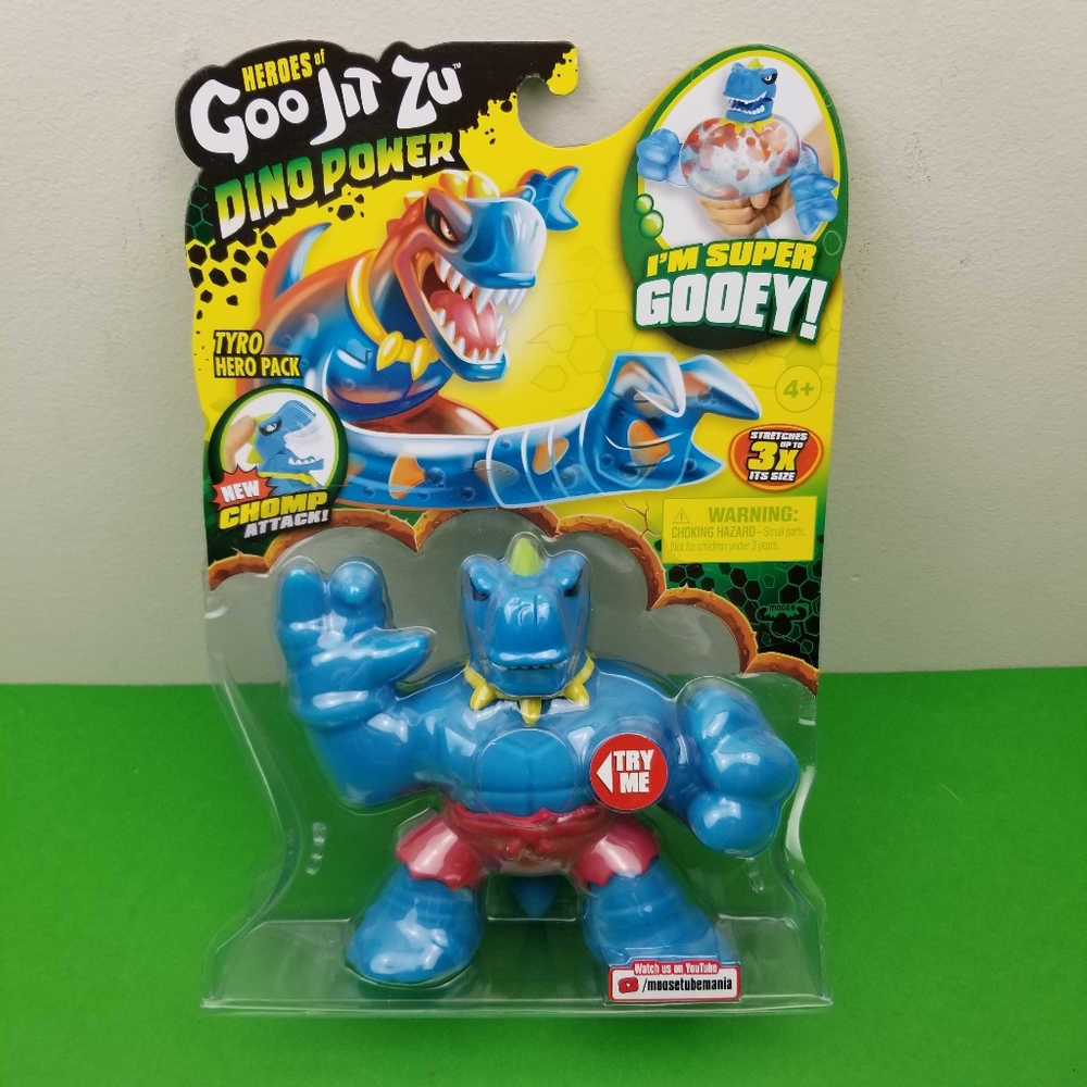 Heroes of Goo Jit Zu Dino Power Tyro  Tyrannosauru